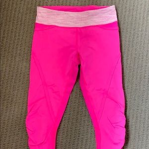 Closet overflowing with Lululemon